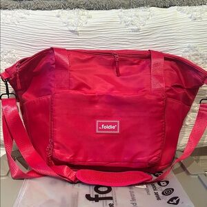 Foldie Pink Travel Bag